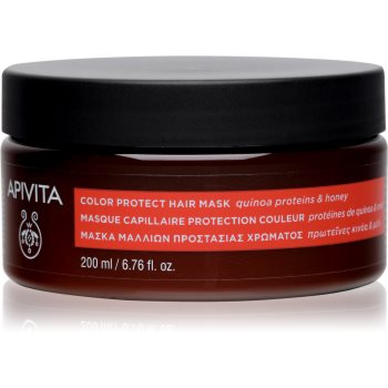 Apivita Color Seal Color Protect Hair Mask Masca de par pentru protecția culorii - imagine 2